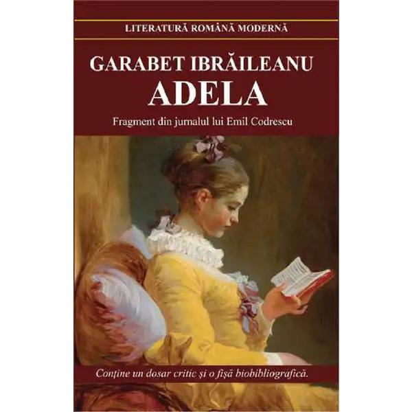 Adela - Garabet Ibraileanu, editura Cartex