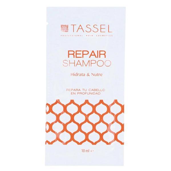 Sampon reparare par Tassel Repair, cu keratina si proteine, pentru par degradat, 10 ml