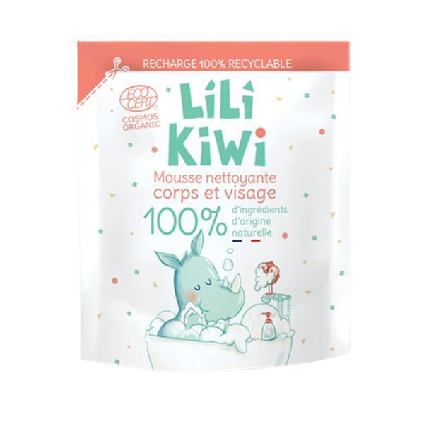 Rezerva spuma de curatare 100% naturala si organica, Lilikiwi, pentru copii, 250 ml