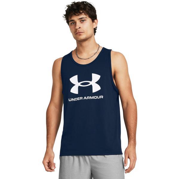 Maiou barbati Under Armour Sportstyle Logo Tank 1382883-408, M, Albastru