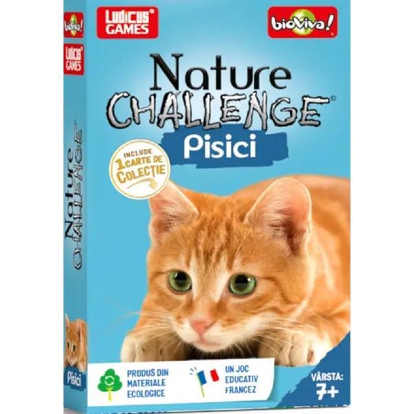 Joc educativ: Nature Challenge. Pisici