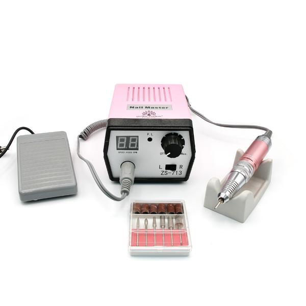 Scump/De Lux Global Fashion Freza electrica ZS-713, 35000 PRM, 65W, pink