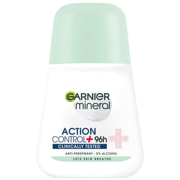 Deodorant Antiperspirant Roll-on - Garnier Mineral Action Control +96h Clinically Tested, 50 ml