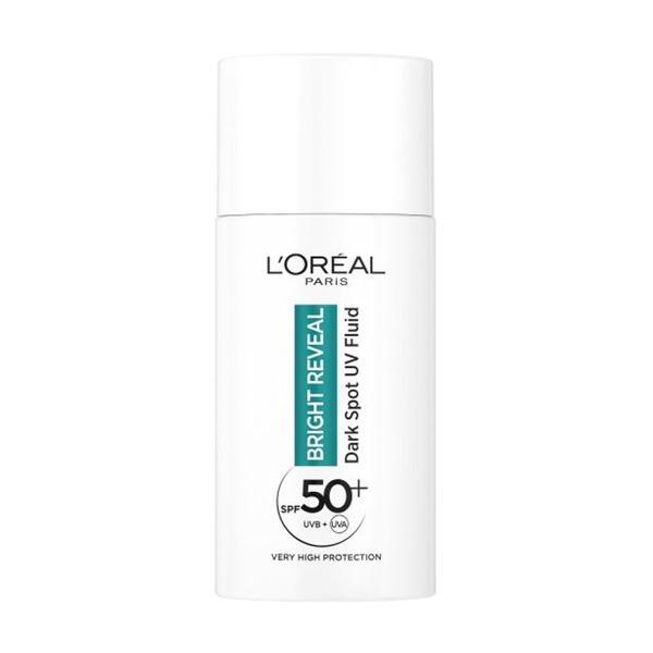 Crema de Fata cu Textura Fluida cu Niacinamide, SPF 50+ - L'Oreal Paris Bright Reveal Dark Spot UV Fluid, SPF 50+, 50 ml