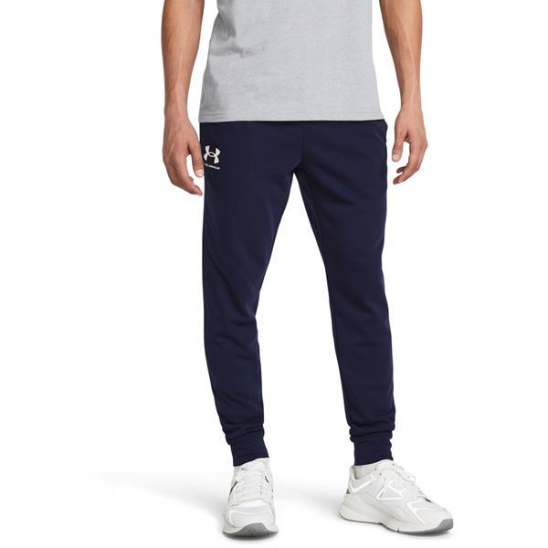 Pantaloni barbati Under Armour Rival Terry Jogger 1380843-410, XL, Albastru