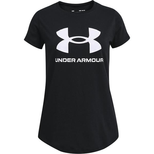 Tricou copii Under Armour Sportstyle Logo Ss 1361182-001, XL, Negru