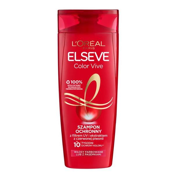 Sampon pentru Par Vopsit L'Oreal Paris - Elseve Color Vive Shampoo, 250 ml