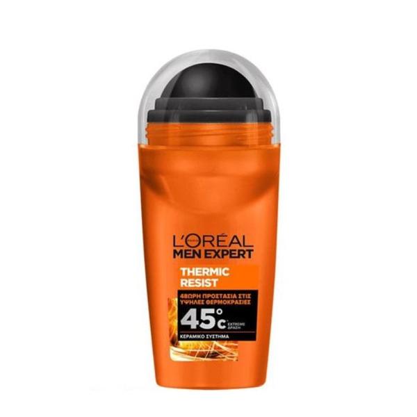 Deodorant Antiperspirant Roll-On pentru Barbati - L&#039;Oreal Paris Men Expert Thermo Resist 45&deg;C, 50 ml