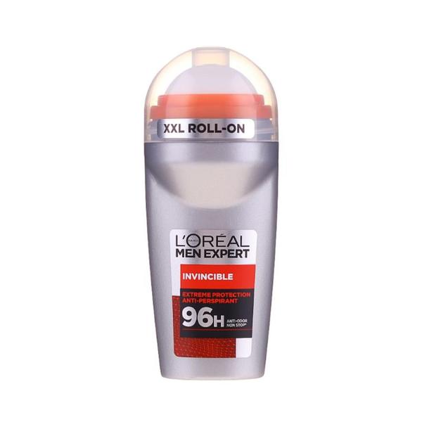 Deodorant Antiperspirant Roll-On pentru Barbati - L&#039;Oreal Paris Men Expert Invincible 96H Non Stop, 50 ml