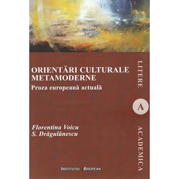Orientari culturale metamoderne. Proza europeana actuala - Florentina Voicu, S. Dragulanescu, editura Institutul European