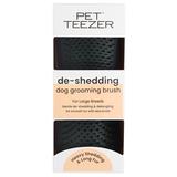 Perie de Par pentru Animale - Tangle Teezer Pet De-Shedding & Dog Grooming Brush for Heavy Shedding and Long-Haired Dogs, Purple/Grey, 1 buc