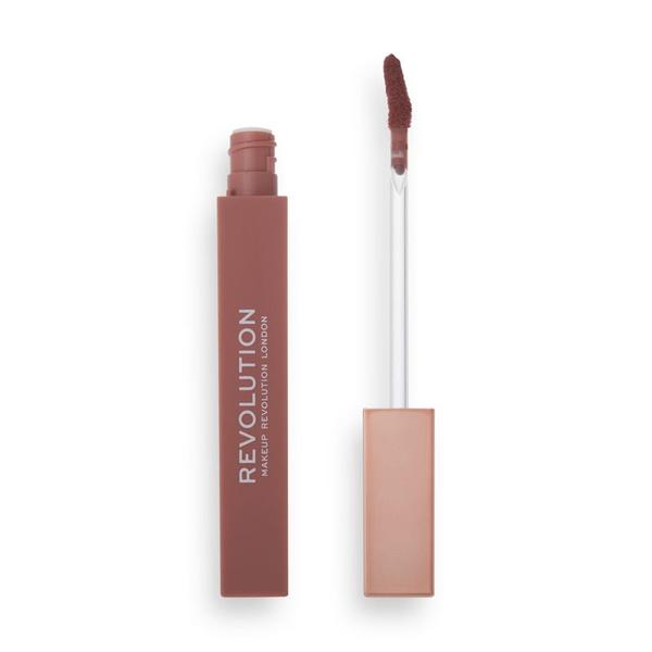 Ruj Lichid Cremos - Makeup Revolution IRL Whipped Lip Cr&egrave;me, nuanta Caramel Syrup, 1.8 ml