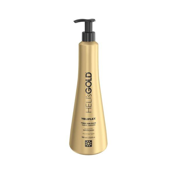 Sampon pentru Toate Tipurile de Par - Heli's Gold Heliplex Prep for Plex Shampoo, 1000 ml