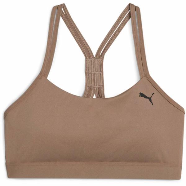 Bustiera femei Puma 4keeps Ultrabare Strappy Bra 52486696, L, Maro