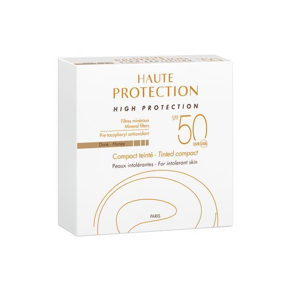 Fond de ten compact pentru protectie solara cu SPF 50+ Nuanata Beige, Avene, 10 g