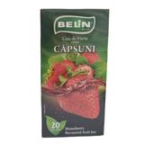 SHORT LIFE - Belin Ceai de Capsuni No Sugar, 20 buc