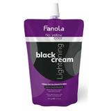 Crema Decoloranta Neagra cu Actiune Neutralizanta - Fanola No Yellow Lightening Black Cream, 500 g