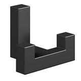 Agatatoare cuier dubla Tetris, finisaj negru, 40x52x40 mm