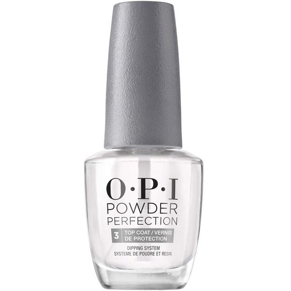 Top Coat de Unghii pentru Aplicarea Pudrei de Unghii - OPI Powder Perfection - Pas 3, 15 ml