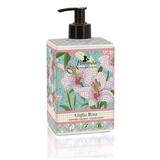 Sapun Lichid Vegetal cu Parfum de Crin Roz - La Dispensa Florinda Sapone Liquido Giglio Rosa, 500 ml