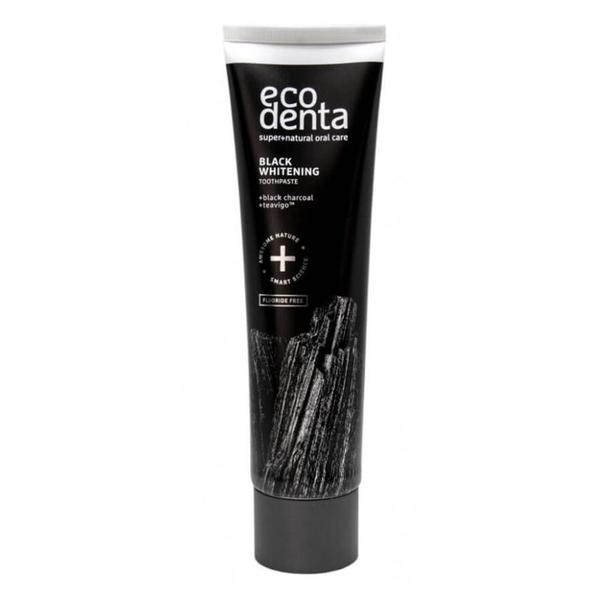 Pasta de Dinti cu Carbune si Teavigo - Ecodenta Extra Black, 75 ml