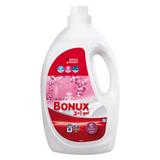 Detergent Automat Lichid 3 in 1 cu Aroma de Trandafir pentru Rufe Colorate - Bonux 3 in 1 Colors Gel Radiant Rose, 2700 ml
