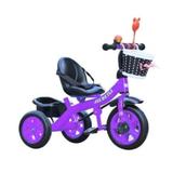Tricicleta cu pedale pentru copii 2-5 ani, Mov