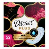 Absorbante Zilnice Parfumate - Discreet Plus Deo Odour Control, 52 buc