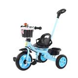 Tricicleta cu pedale pentru copii 2-5 ani - albastra