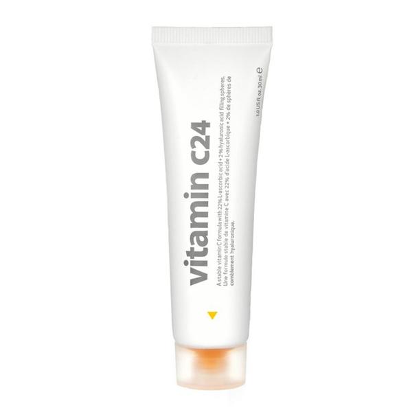 Crema pentru Fata cu 22% Vitamina C + 2% Acid Hialuronic - Indeed Labs Vitamin C24, 30 ml