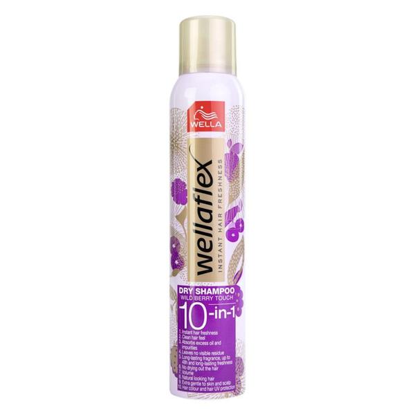 Sampon Uscat - Wella Wellaflex Dry Shampoo Wild Berry, 180 ml