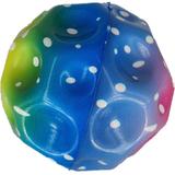 Minge saltareata, super space ball, multicolor, mov, albastru, verde, 9 cm