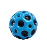 Minge saltareata, super space ball, culoare albastru, 7 cm