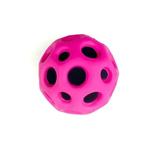 Minge saltareata, super space ball, culoare roz, 7 cm
