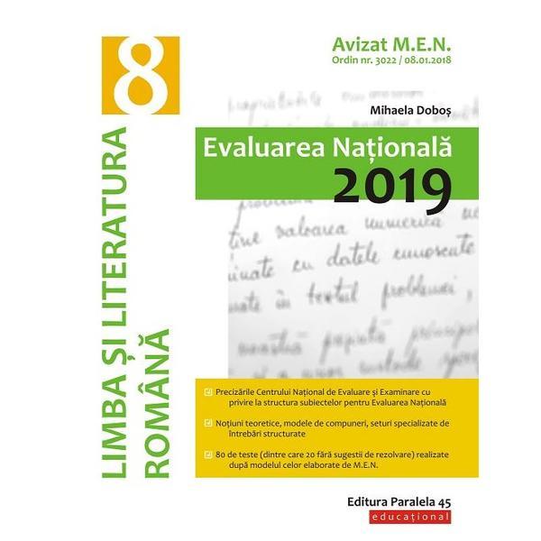 Evaluare Nationala 2019. Limba Si Literatura Romana ...