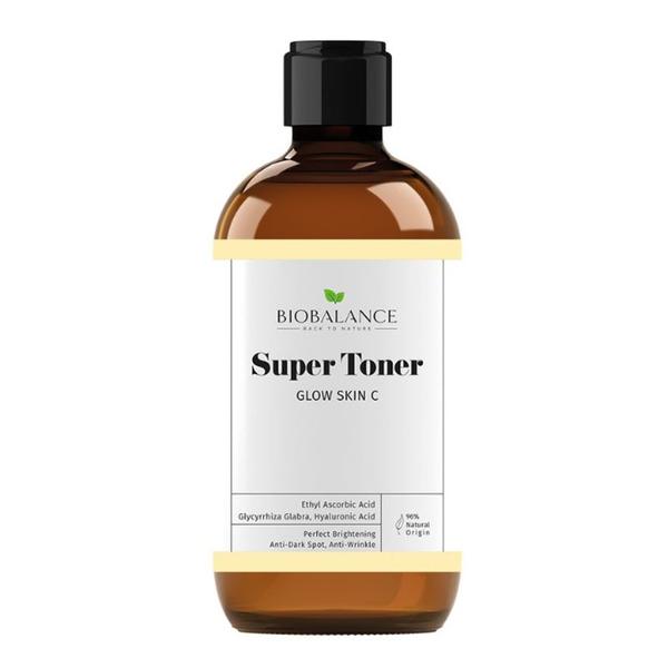 Super Toner Glow Skin C, Antirid si Iluminator, Impotriva Petelor Pigmentare, pentru Toate Tipurile de Ten - Bio Balance, 250 ml