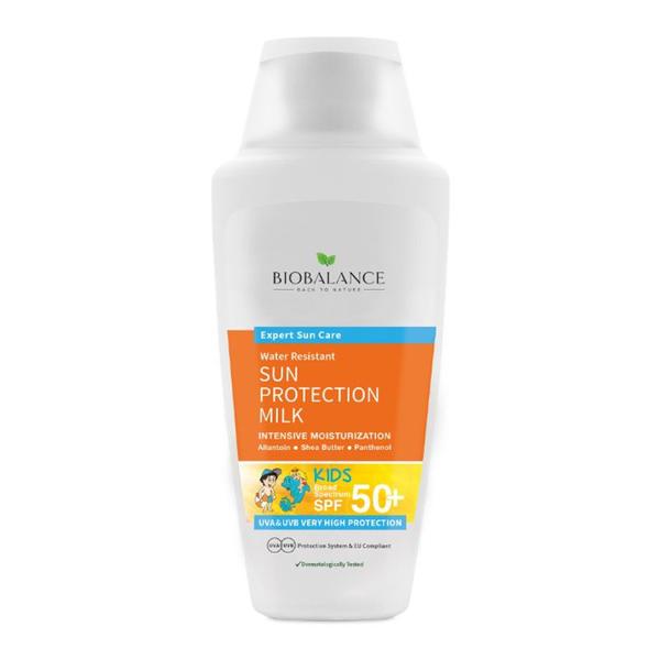 Lapte Protectie Solara pentru Copii SPF 50+, Protectie Foarte Inalta UVA & UVB - Bio Balance Sun Protection Milk Kids, 150 ml