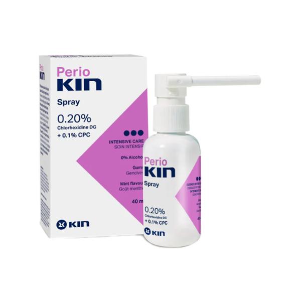 Spray pentru Gingii - Kin PerioKin 0.20% Chlorhexidine DG Intensive Care, 40 ml