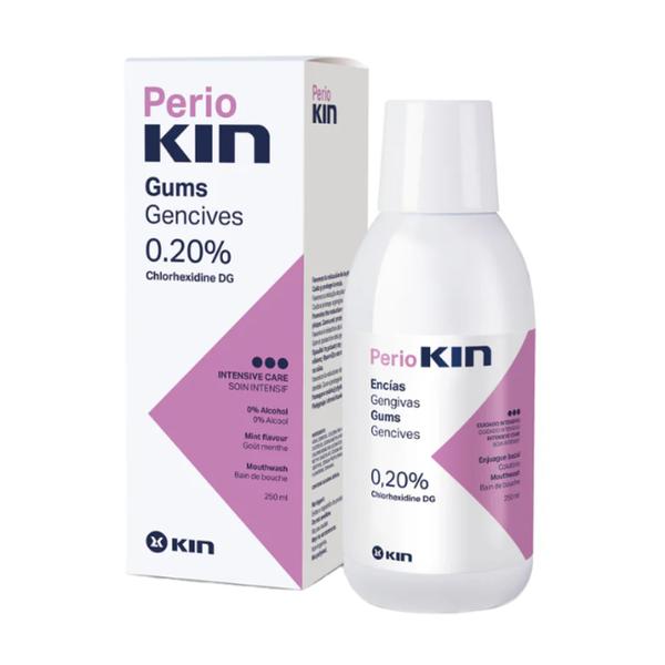 Apa de Gura - Kin PerioKin Gums Gencives 0.20% Chlorhexidine DG Intensive Care, 250 ml