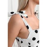 rochie-de-vara-casual-imprimeu-alb-cu-puncte-negre-banda-elastica-si-bretele-marime-s-5.jpg