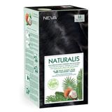 Vopsea de Par Vegana Fara Amoniac - Naturalis, Neva, nuanta 3.0 Saten Inchis Intens, 150 ml