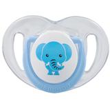 Suzeta cu Design Ortodontic din Silicon si Cutie de Depozitare - Mamajoo Elefant & Cutie Albastra, 6 m+, 1 buc