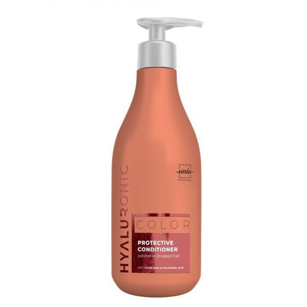 Balsam protectia culorii pentru par vopsit si suvitat Color Hyaluronic Unic Professional, 500 ml