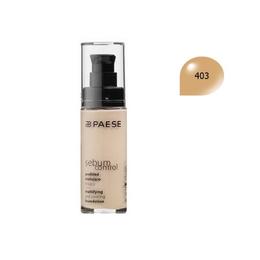 Fond de ten PAESE pentru ten gras - Paese Sebum Control Foundation nr 403 Golden Beige 30 ml