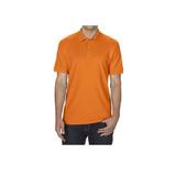 Tricou polo sport pentru barbati, material sintetic, elastic si usor, culoare portocaliu, XL
