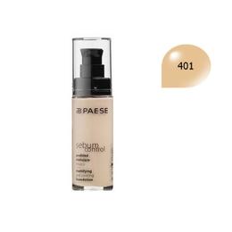 Fond de ten PAESE pentru ten gras - Paese Sebum Control Foundation nr 401 Light Beige 30 ml