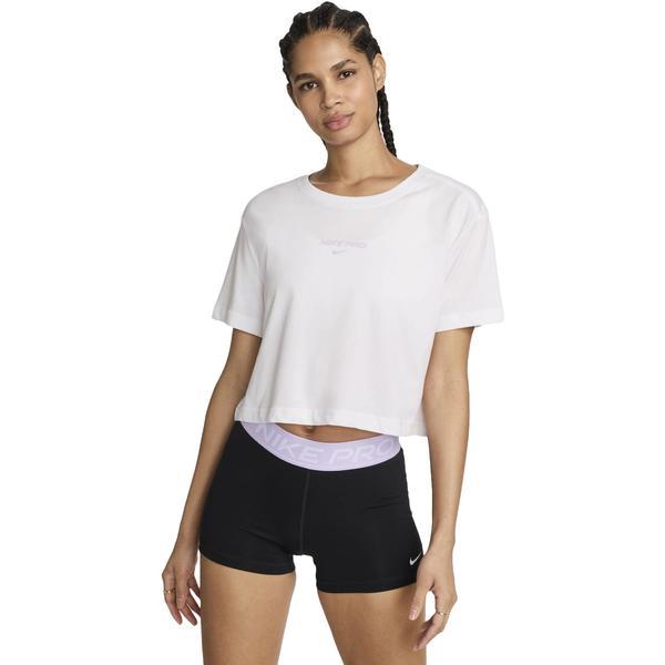 Tricou femei Nike Pro FV4298-100, XS, Alb