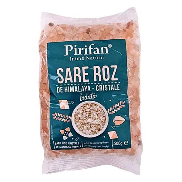 SHORT LIFE - Sare Roz de Himalaya Iodata - Cristale, Pirifan, 500 g