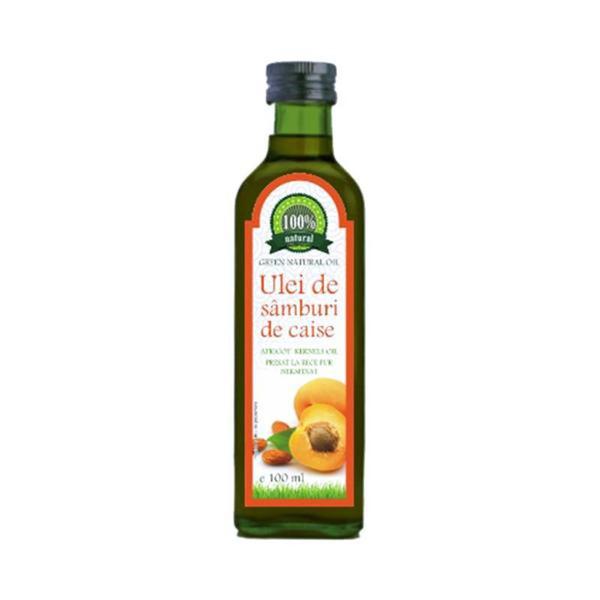 SHORT LIFE - Ulei din Samburi de Caise Presat la Rece 100% Natural Green Natural Oil, Carmita, 100 ml