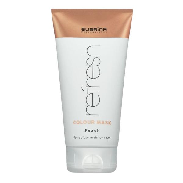 Masca Nuantatoare pentru Reimprospatarea Culorii - Subrina Professional Refresh Colour Mask, nuanta Peach, 150 ml